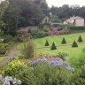 Part of the formal garden Plas Cadnant