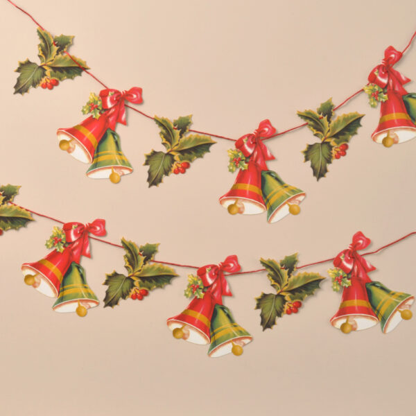 Holly and Bell Garland