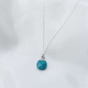 Peardrop Turquoise Natural Stone Necklace