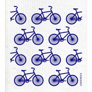 Jangneus Blue Bikes Dishcloth