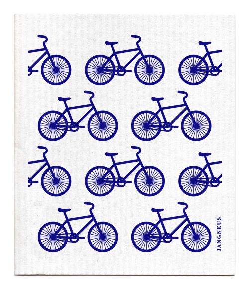 Jangneus Blue Bikes Dishcloth