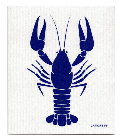 Jangneus Blue Lobster Dishcloth