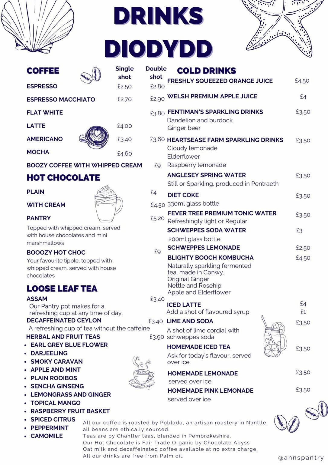 Daytime Menus Ann's Pantry